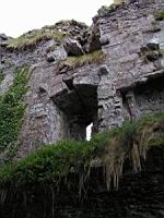 Irlande, Co Kerry, Dingle, Minard castle (6)